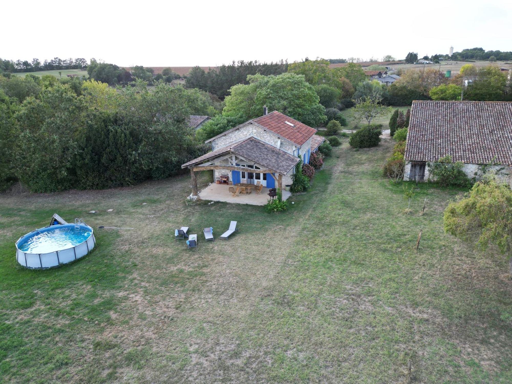 Maison 3 Chambres, Piscine, 2 Hectares De Jardin La Sauvetat-du-Dropt Экстерьер фото